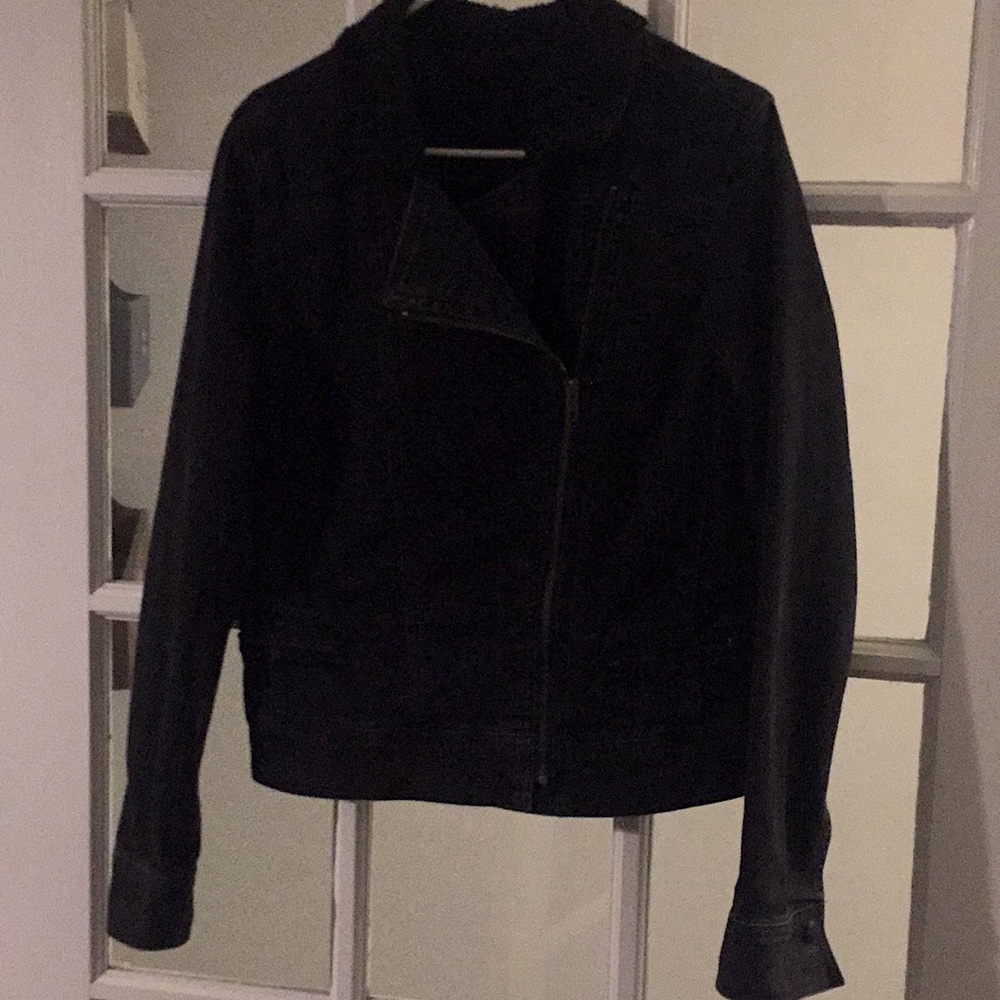 ARTICLES OF SOCIETY DENIM MOTO JACKET